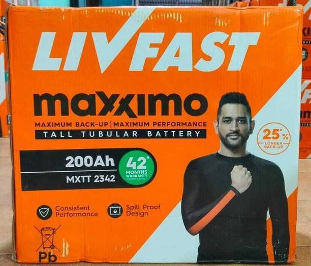 लिवफास्ट 500 VA के साथ 42 Months वारंटी सोलार कम्पैटिबल मोदीफाइड साइन वेव इनवर्टर