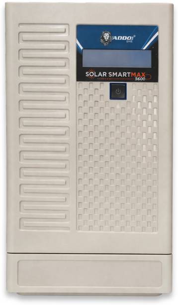 Addo The King Solar Smart Max 3600 / 24V MPPT Solar PCU DSPIC Microcontroller Based Technology Inverter For Home & Office Use with 36 Months Warranty Solar Compatible Pure Sine Wave Inverter