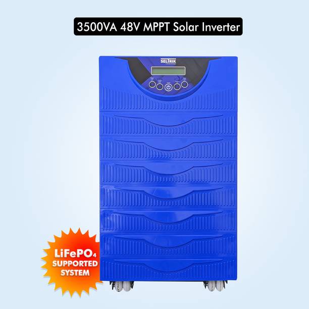 Seltrik 3500 VA Seltrik 3500VA 48V MPPT Lithium-ion Solar Inverter with 36 Months Warranty Solar Compatible Pure Sine Wave Inverter