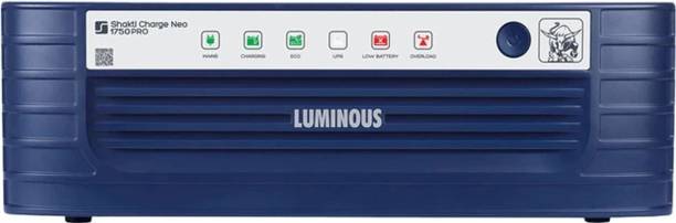 LUMINOUS Shakti Charge Neo 1750 Pro SHAKTI CHARGE 1750 with 12 Months Warranty Square Wave Inverter