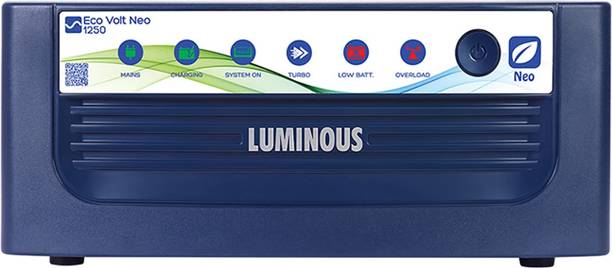 LUMINOUS Eco Volt Neo 1250 EcoVoltNeo-1250 with 24 Months Warranty Pure Sine Wave Inverter