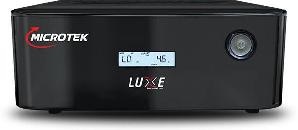 Microtek LUXE NEW 1400 12V (Compatible with lithium-ion batteries) (LUXE�NEW�1400 12V SW) with 3 Year Warranty Pure Sine Wave Inverter