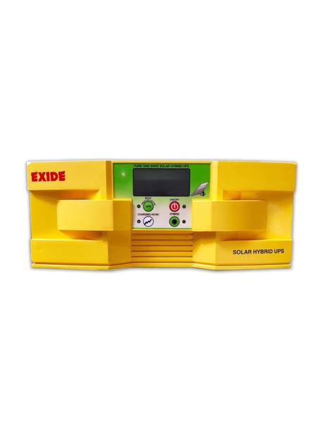 EXIDE 1100SHPSTUPS Solar Inverter LED Display For Homes & Offices with 2 Year Warranty Solar Compatible Pure Sine Wave Inverter