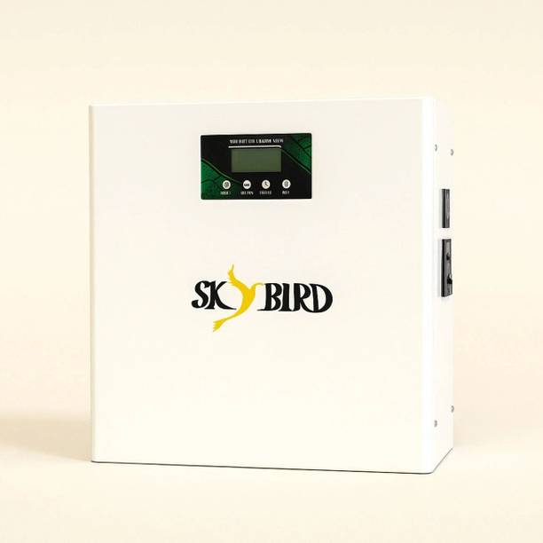 skybird 1000 VA 1KVA WALL MOUNT WITH INBUILT LITHIUM BATTERY 12.8V 100Ah with 5 Year Warranty Solar Compatible Pure Sine Wave Inverter