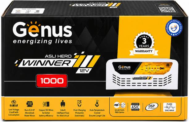 Genus WINNERS1000VA with 3 Year Warranty Square Wave Inverter