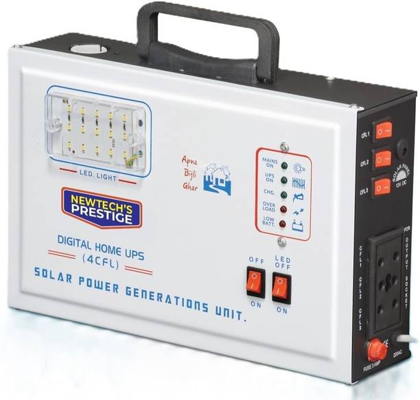Radiance NP-150 UPS WITH EXIDE BATTERY INVERTER WITH 12V 7.2 AH ( EXITE BATTERY WARRANTY 1 YEAR) Solar Compatible Square Wave Inverter
