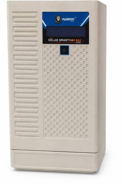 Addo The King Solar Smart Max 6100 / 48V MPPT Solar PCU DSPIC Microcontroller Based Technology Inverter For Offices & Commercial Use with 36 Months Warranty Solar Compatible Pure Sine Wave Inverter