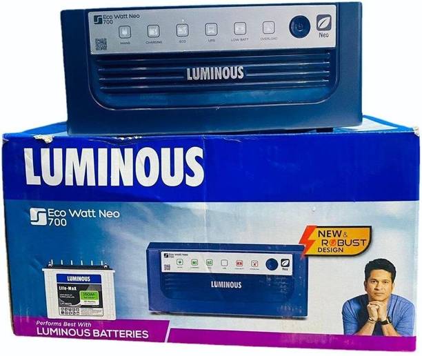 LUMINOUS 500 VA with 36 Months Warranty Solar Compatible Square Wave Inverter