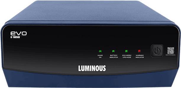 LUMINOUS LUMINOUS EVO D 1050 with 3 Year Warranty Square Wave Inverter