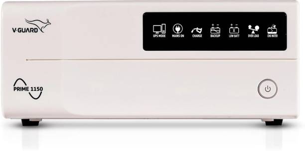 V-Guard 1000 VA Prime 1150 1000VA/800W with 3 Year Warranty Pure Sine Wave Inverter