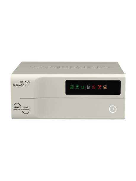 V-Guard Prime 1150 MiLi 1000VA/800W Prime 1150 MiLi with 3 Year Warranty Pure Sine Wave Inverter