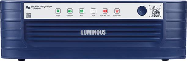 LUMINOUS SHAKTI CHARGE NEO 1750 PRO with 24 Months Warranty Square Wave Inverter