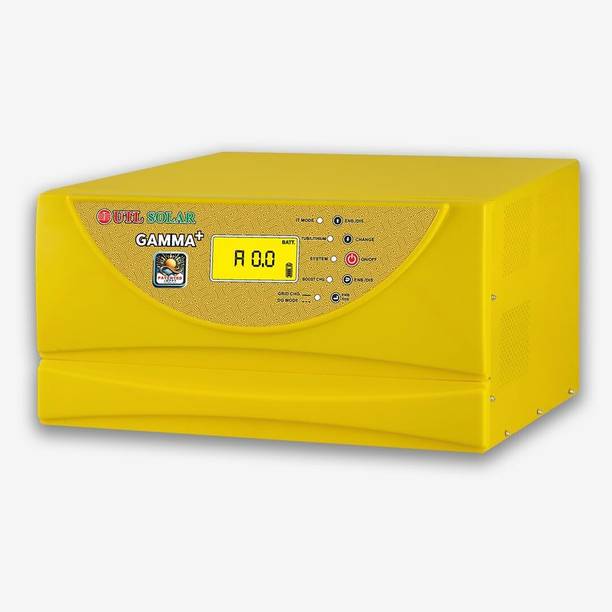 UTL 500 VA Office & Shops | LCD Display | Easy Installation | 2 Yrs Warranty (2kVA 24V) with 2 Year Warranty Solar Compatible Pure Sine Wave Inverter