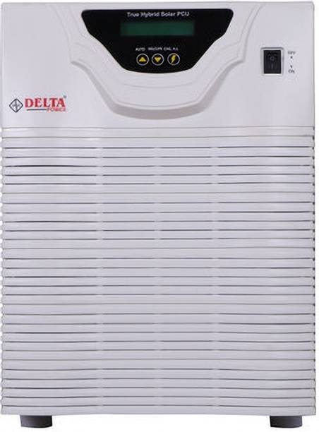 DELTA POWER 24V 3.5KVA HIGH CAPACITY SOLAR FULLY AUTOMATIC PCU(SOLAR + NON SOLAR) SUPPORTS HEAVY LOAD OF 1.5HP SUBMERSIBLE PUMP Pure Sine Wave Inverter