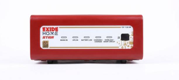 EXIDE STAR Star1125VA12V with 42 Months Warranty Pure Sine Wave Inverter
