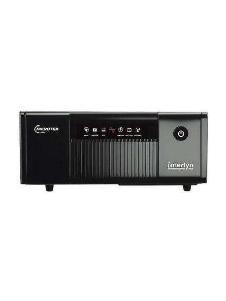 Microtek iMERLYN NEW 850 12V (Compatible with lithium-ion batteries) UPS IMERLYN NEW 850 12V DG with 3 Year Warranty Square Wave Inverter