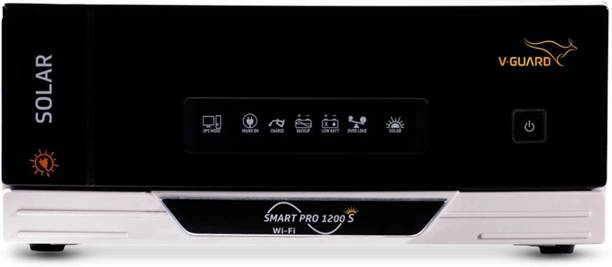 V-Guard 1000 VA Smart Pro 1200s Solar Inverter with Mobile App Control with 3 Year Warranty Solar Compatible Pure Sine Wave Inverter