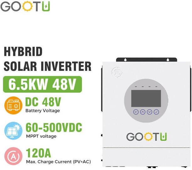 Gootu GT-H4865M27P9 GT-H4865M27P9 with 24 Months Warranty Solar Compatible Pure Sine Wave Inverter