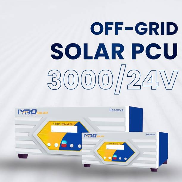 IYRO Solar 3000 VA RENEWVA-3000 with 2 Year Warranty Solar Compatible Pure Sine Wave Inverter