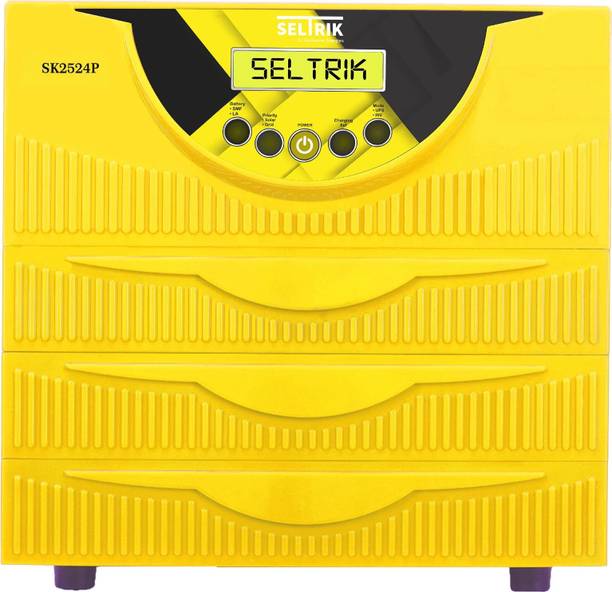 Seltrik 2500 VA 2.5KVA 24V PWM with 36 Months Warranty Solar Compatible Pure Sine Wave Inverter