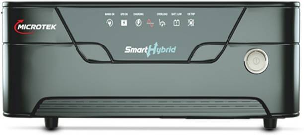 Microtek SMART HYBRID UPS 1275 12V (UPS SMART HYBRID 1275 12V) with 3 Year Warranty Solar Compatible Pure Sine Wave Inverter