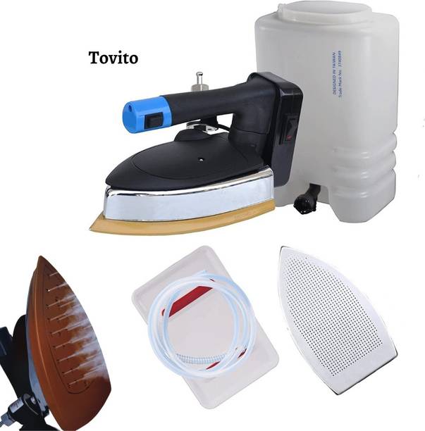 Tovito Silti 97ER Full Base Electric Steam Iron, 4.2 ltr water tank and Teflon shoes 1600 W Steam Iron