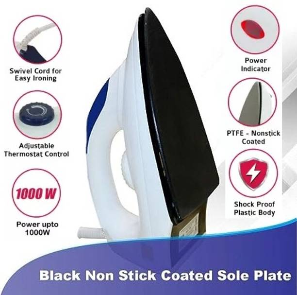LE - EASE LITE Duster DS-1DM Dry Iron box press 1000 W Dry Iron