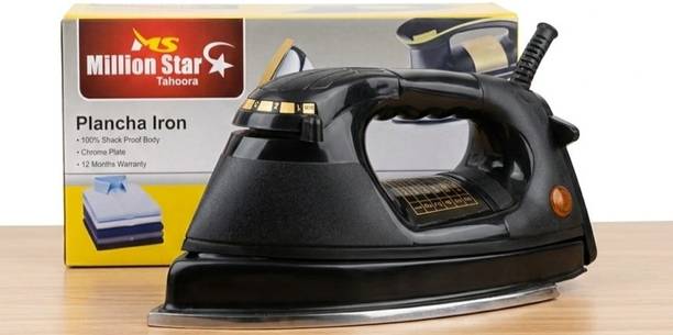 TOMLIX by MILLION STAR COMMERCIAL MANUAL INDUSTRIAL LAUNDARY LECTRIC IRON BOX 750 W Dry Iron