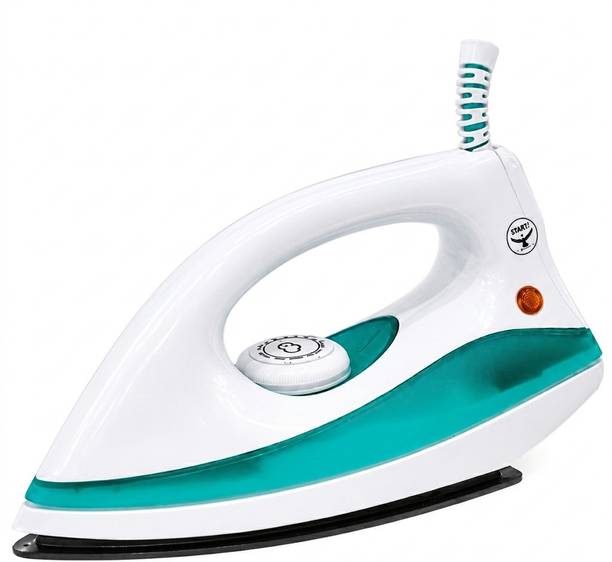 Starly Enterprises by Starly Automatic Glide Fast Green Electric Dry Iron For Clothes 1000 W Dry Iron