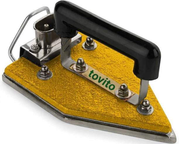 Tovito 2kg heavyweight iron manual electric iron box best quality with pluck,wire 600 W Dry Iron