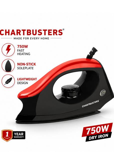 Chartbusters by CHARTBUSTERS FABRI PRESS 750 W Dry Iron