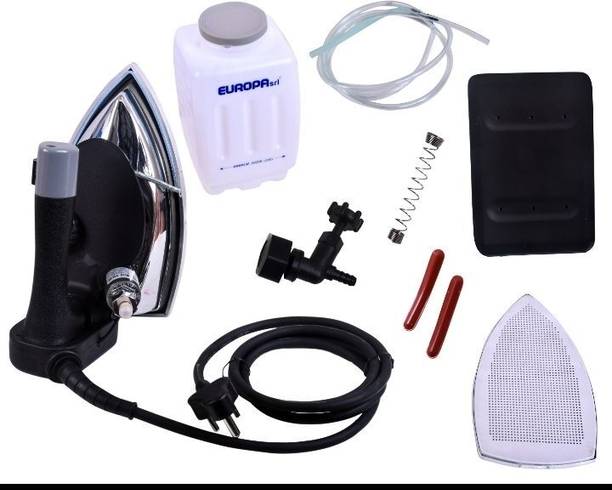 EUROPAsrl by EUROPAsrl EUROPAsrl300 STEEM IRON WHIT WITH FREE TEFLONE SHOE 1600 W 1600 W Steam Iron