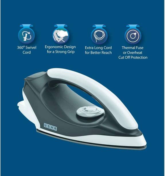 USHA AU1000W 1000 W Dry Iron