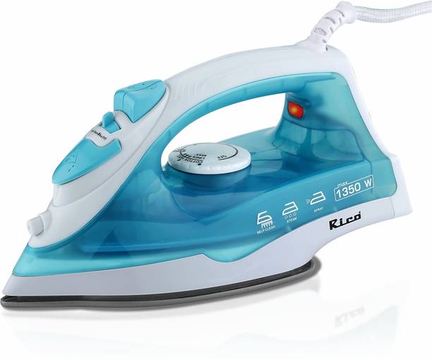 Rico Steam Iron | Light weight |Super Fast Heating | 1350 W Steam Iron