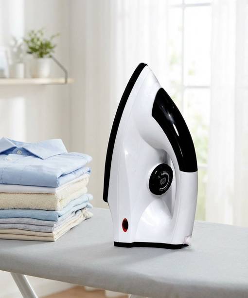 Webilla Duster Dry Iron Non-Stick Light Weight Iron 1000 W Dry Iron