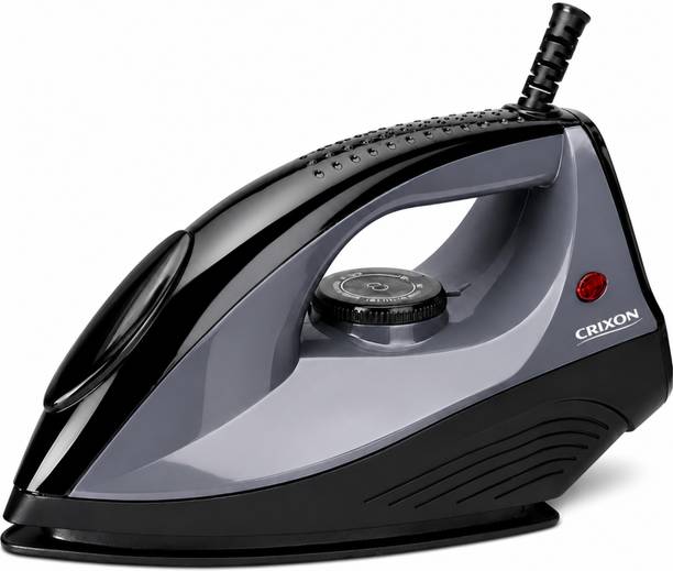 CRIXON by CRIXON Prime Iron Box with 1 Year Replacement Warranty | Made in India | Press | 1000 W Dry Iron Multicolor