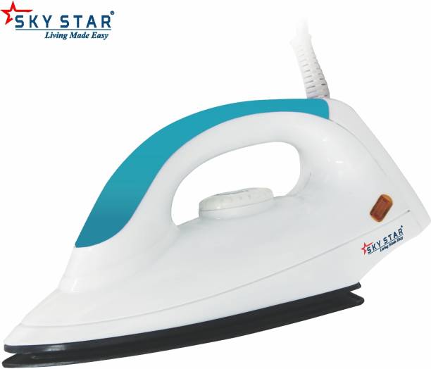 Skystar Spectra Light Weight Electric Non Stick Coated Sole Plate 750 W Dry Iron