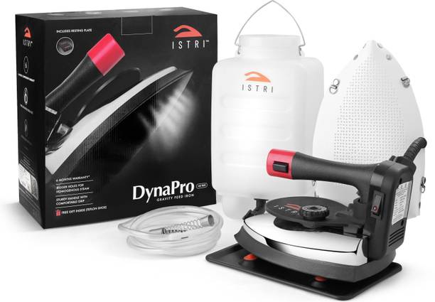 Istri Dyna Pro Steam Iron | 1250 Watts | 230V India's double ISI Mark Industrial Iron 1250 W Steam Iron