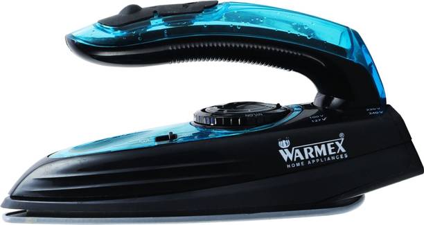 वार्मेक्स होम एप्लायंसेज New Jet Steam Travel Iron Vertical/Horizontal (Push Fold Button) 2 Year Warranty