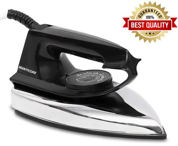 MANTICORE Automatic Dry iron box with Powerfull performance Thermostat control 750 W Dry Iron
