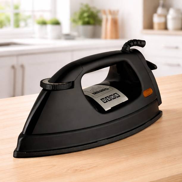 USHA Heavy Weight EI -3710 Black 1100-Watts 1100 W Dry Iron