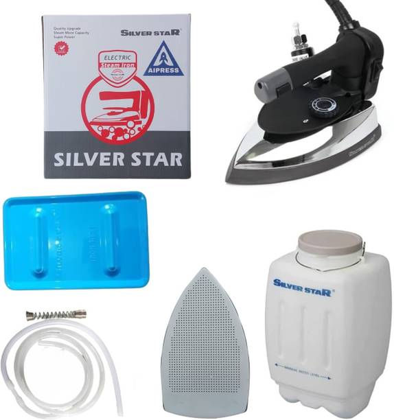 AIPRESS by AIPRESS Silver Star Steam iron 1200w With Teflon 1200 W Steam Iron