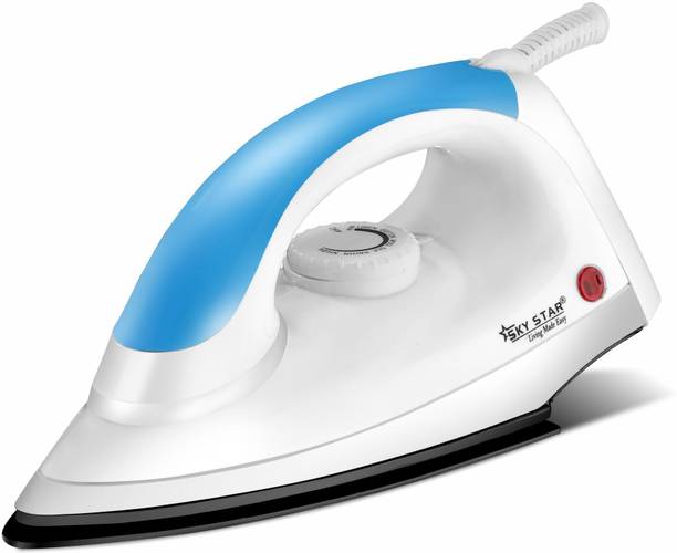 Skystar Light Weight Electric Non Stick Coated Sole Plate 1100 W Dry Iron