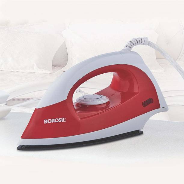 BOROSIL by BOROSIL Red Dry Press Iron PB11 1000 W Dry Iron