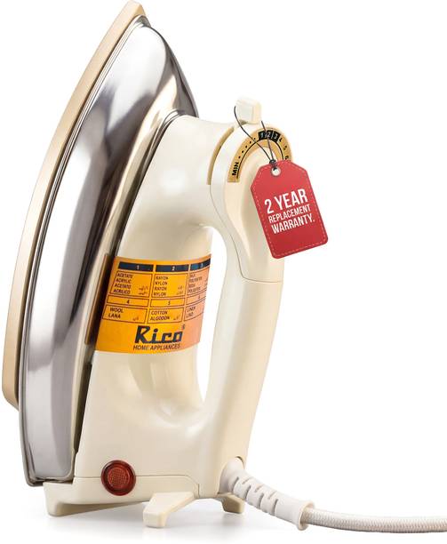 Rico AI13 Heavyweight Japanese Technology 2 KG Press 1000 W Dry Iron