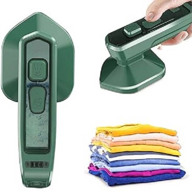 Xydrozen Mini Steam Iron, Portable Iron Steam-Green 50 W Steam Iron