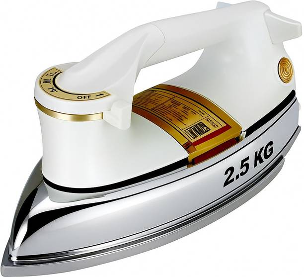 Army Rilcos 2.5 KG Heavy Weight Automatic Press Box with Stainless Steel Base 750 W Dry Iron