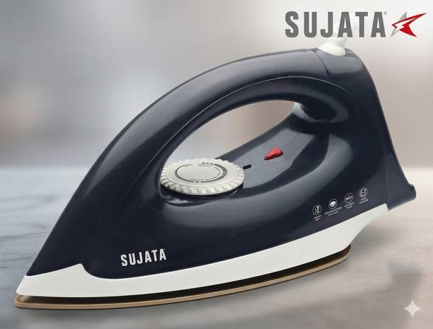 SUJATA by SUJATA By Non-stick SMOOTH SLIDE 1100 W Dry Iron 750 W Dry Iron