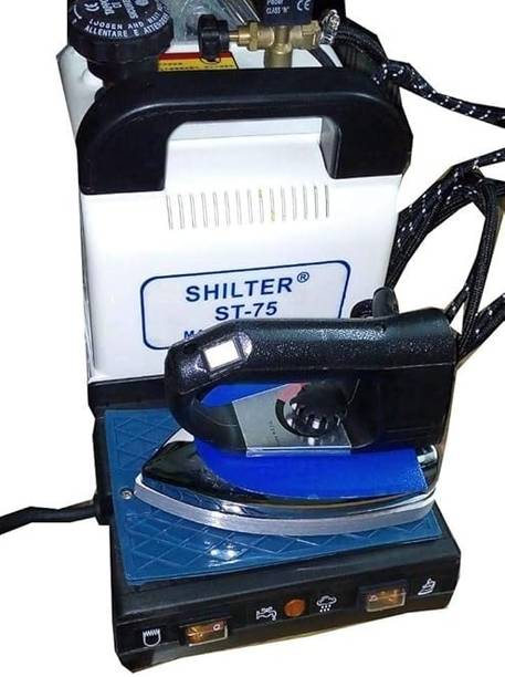 shilter Portable Steam Boiler Machine With Steam Iron Comes With 2L Water Boiler Tank 1600 W Steam Iron
