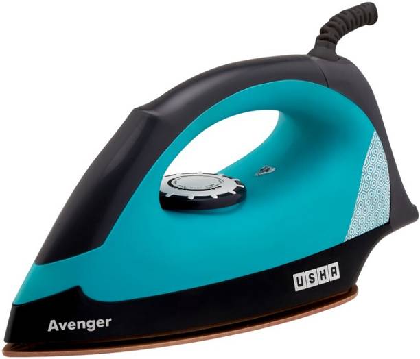 USHA by USHA Avenger 1.5 kg Heavy Weight Dry Iron 1100 W 1100 W Dry Iron